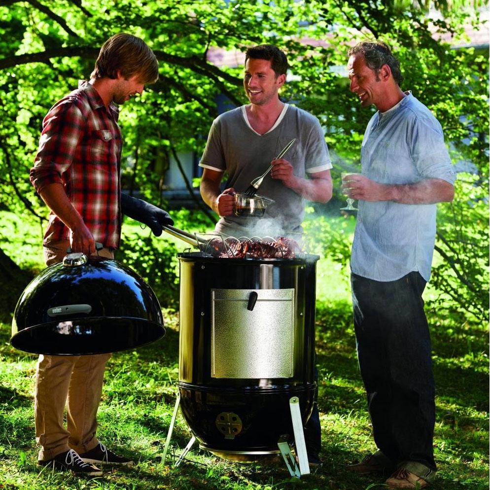 Ahumador weber Smokey Mountain 22.5" Negro