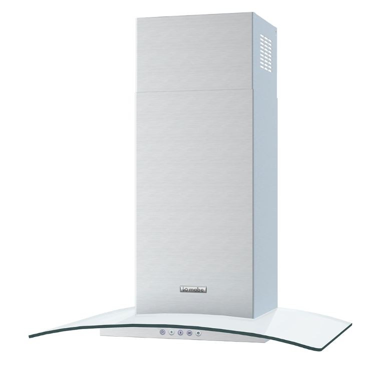 Campana de Pared 90 cm Acero  Io Mabe  Mod. IO9014ICSSS0