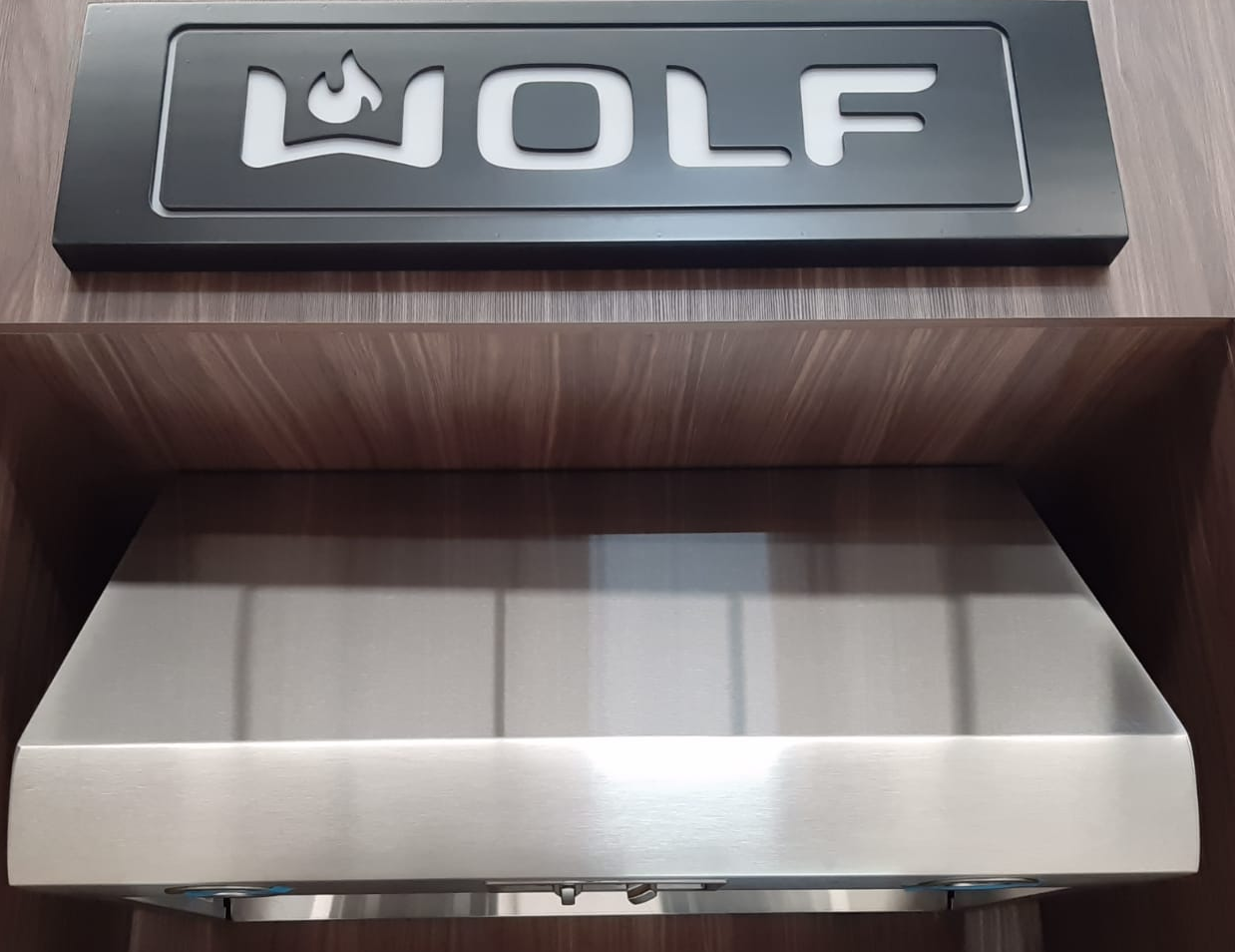 Campana de pared 90 cm Wolf mod. PW362418