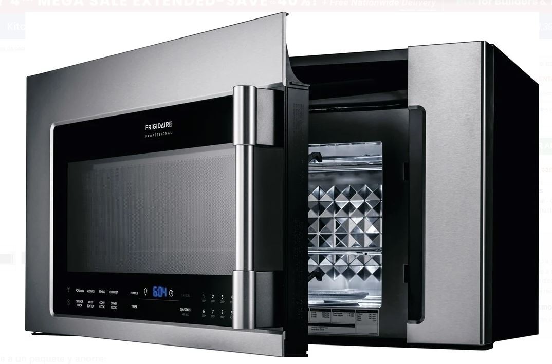 Horno de microondas 1.8 p3 Frigidaire Profesional FPBM3077RF