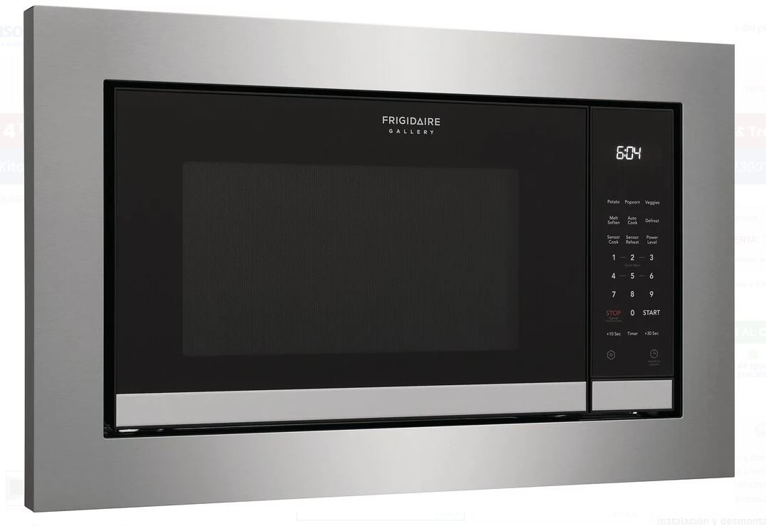 Microondas incorporado 2.2p3 Frigidaire GMBS3068AF