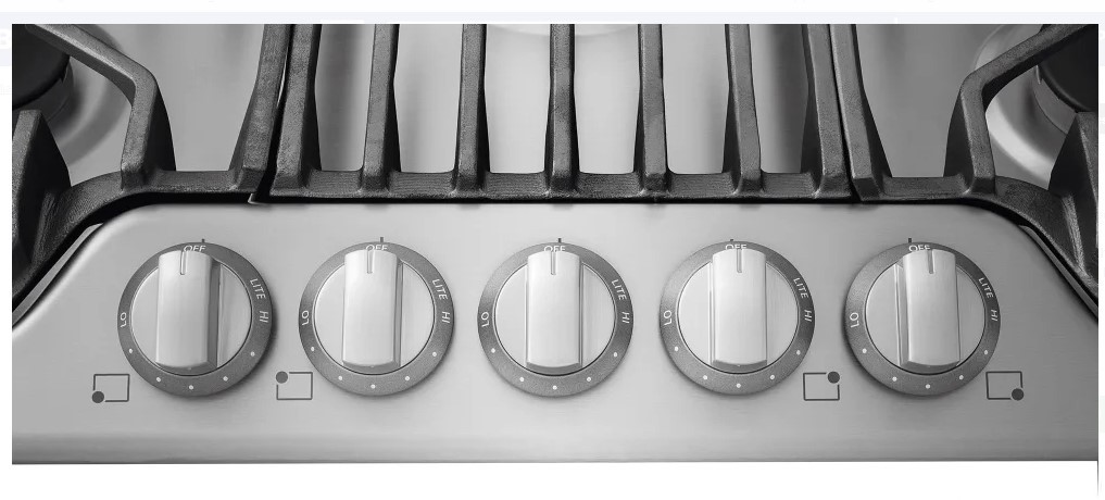 Parrilla de gas acero inoxidable 90cm Frigidaire Profesional FPGC3677RS