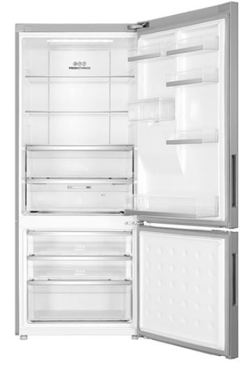 Refrigerador Bottom Freezer 15 p3 Inoxidable Haier - HBM425EMNSS0