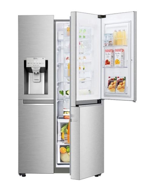 Refrigerador Smart Side-by-Side  26 cu.ft  LG LS74SDP