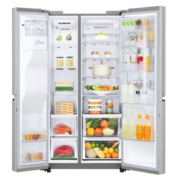 Refrigerador Smart Side-by-Side  26 cu.ft  LG LS74SDP