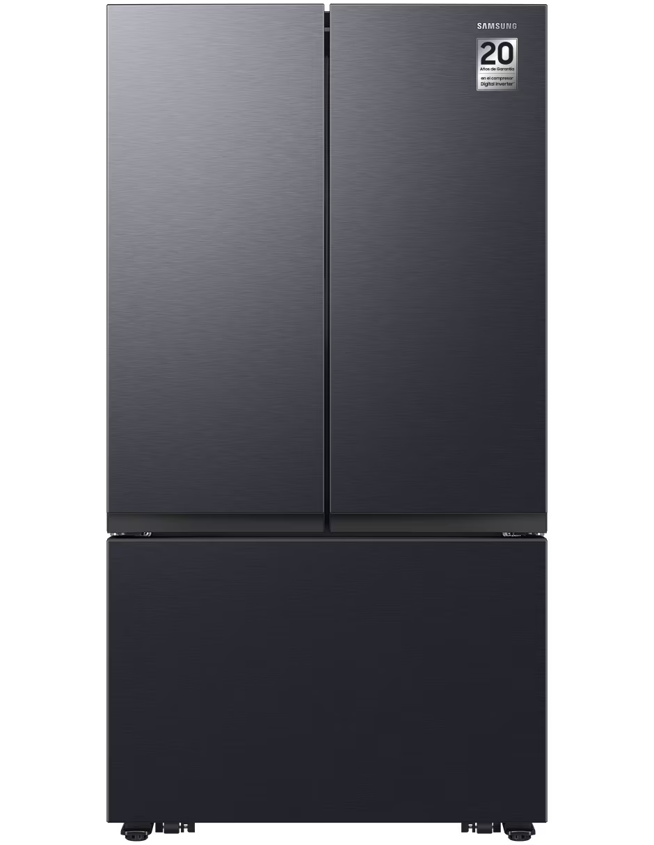 Refrigerador French Door 32 p3 negro SAMSUNG mod. RF32CG5N10B1EM