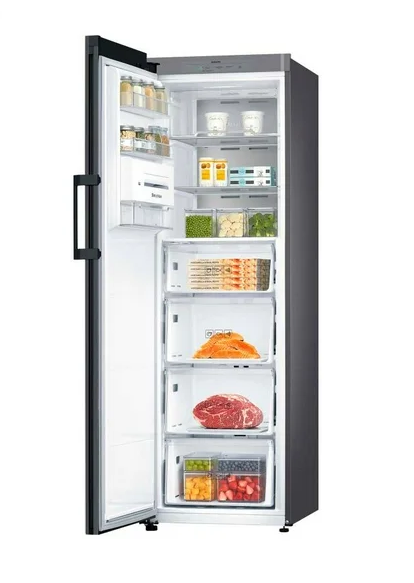 Refrigerador o Congelador 11p3 con panel BeSpoke Samsung mod. RZ32A7445APEM + panel gris mod. RAR23DAA31GG