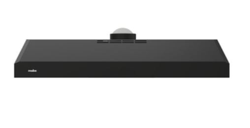 Campana de pared Negra 80 cm Mabe mod.CMPU801NX0