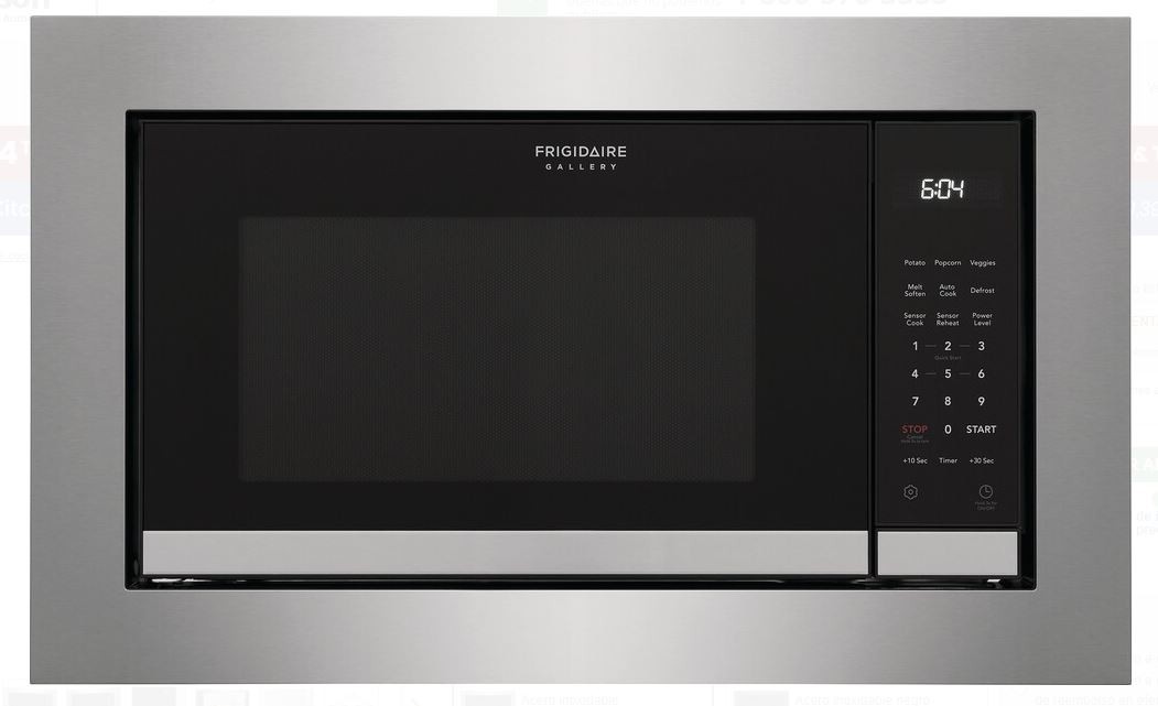 Microondas incorporado 2.2p3 Frigidaire GMBS3068AF