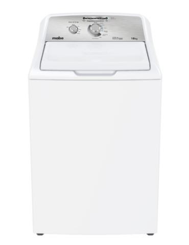Lavadora Automática  18 kg Blanca Mabe - LMA78112CBAB0