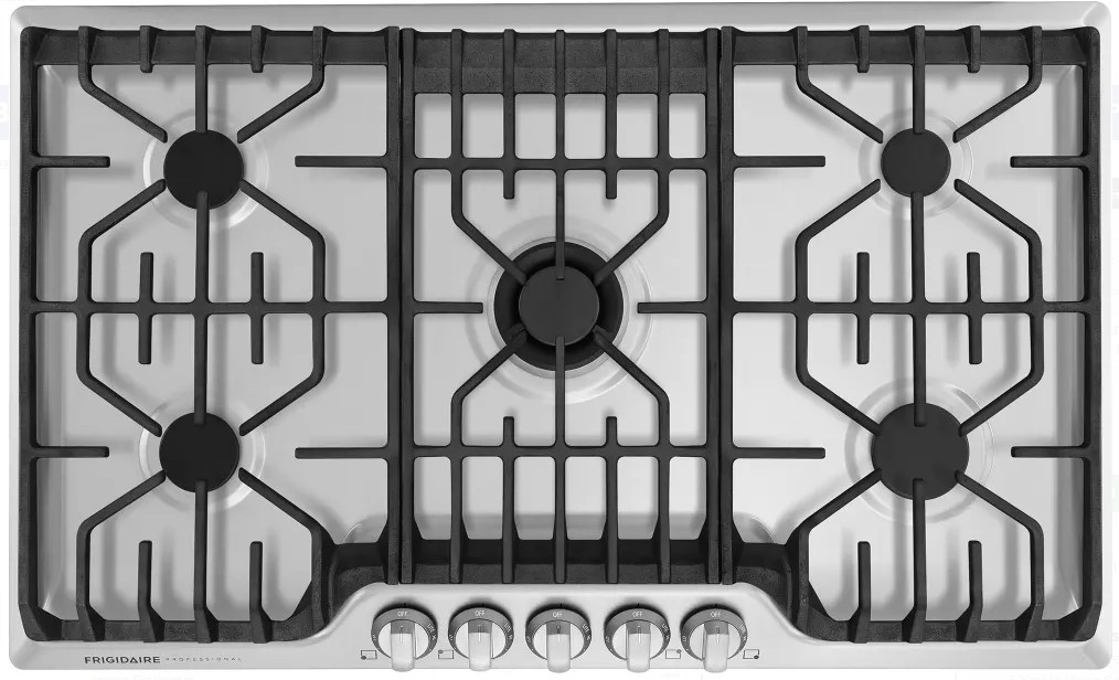 Parrilla de gas acero inoxidable 90cm Frigidaire Profesional FPGC3677RS