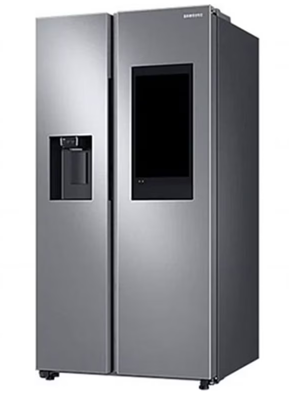 Refrigerador Dúplex 22 p3 SAMSUNG con pantalla Family HUB mod. RS22T5561S9EM