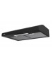 Campana de pared Negra 80 cm Mabe mod.CMPU801NX0
