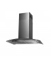 Campana de ISLA 90cm EB acero inoxidable con cristal curvo