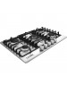 Acero inox, 5 quemadores