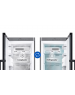 Refrigerador o Congelador 11p3 con panel BeSpoke Samsung mod. RZ32A7445APEM + panel gris mod. RAR23DAA31GG